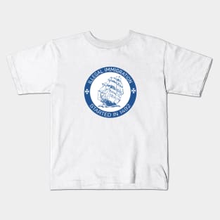 IMMIGRATION 1492 Kids T-Shirt